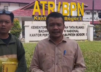 HPPMI dan Pemuda LIRA Datangi ATR/BPN Bogor, Soroti Pengukuran Lahan Sengketa di Pasir Jaya