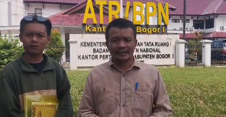 HPPMI dan Pemuda LIRA Datangi ATR/BPN Bogor, Soroti Pengukuran Lahan Sengketa di Pasir Jaya