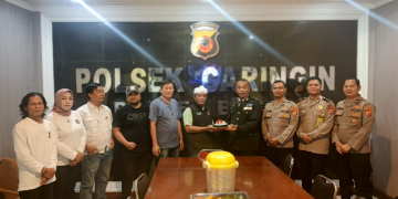 PWO Beri Kejutan HUT Bhayangkara ke-80, Kapolsek Caringin Apresiasi Sinergitas dengan Wartawan