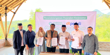 DT Peduli Salurkan Rp 973 Juta untuk Dukung Ekspor Ubi dan Pembangunan Asrama Santri di Kampong Ecopreneur