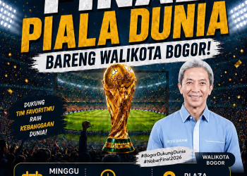 Nobar Final Piala Dunia 2026 Bersama Walikota Bogor
