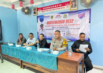 Desa Sukaresmi Bentuk Panitia Pemilihan BPD, Pemungutan Suara Digelar Oktober 2026