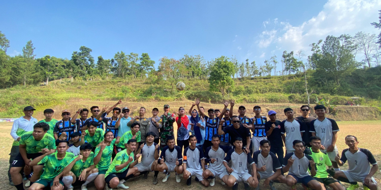 Sambut HUT RI ke- 81, Pordes Cinagara Gelar Turnamen Sepak Bola