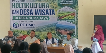 PT PMC Sosialisasikan Program Hortikultura dan Desa Wisata di Sukajaya