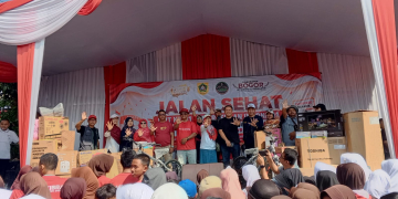 Peringati HUT RI, Kecamatan Cijeruk Gelar Jalan Sehat 