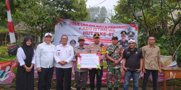 Kado HUT RI ke-81, Bupati Bogor dan PWO Bangun Rumah Untuk Linmas Cipelang 
