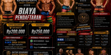 Waroeng Atmosfer Gelar Bogor Body Contest Seri 2 Siapkan Hadiah Menarik