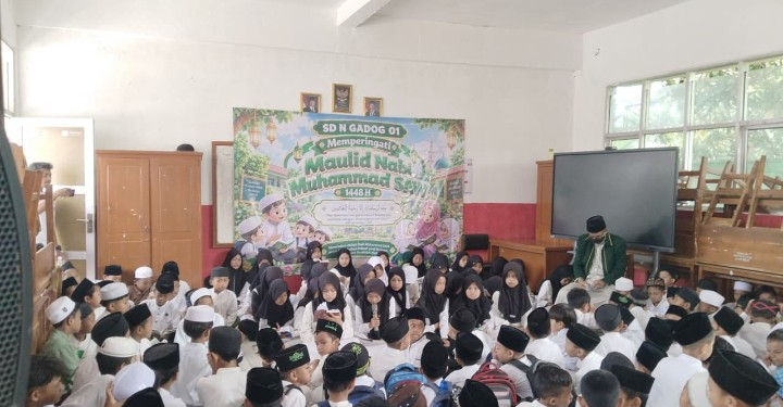SDN Gadog 1 Peringati Maulid Nabi Muhammad SAW, Tanamkan Akhlak Siswa