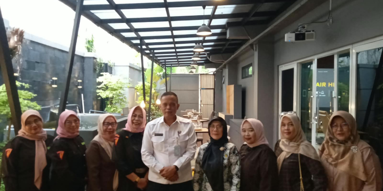 Pitaloka Audien dengan Bakesbangpol, Perkuat Kemitraan Pemberdayaan Perempuan